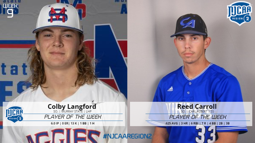 April 17 - 23, 2023 - Baseball Players of the Week