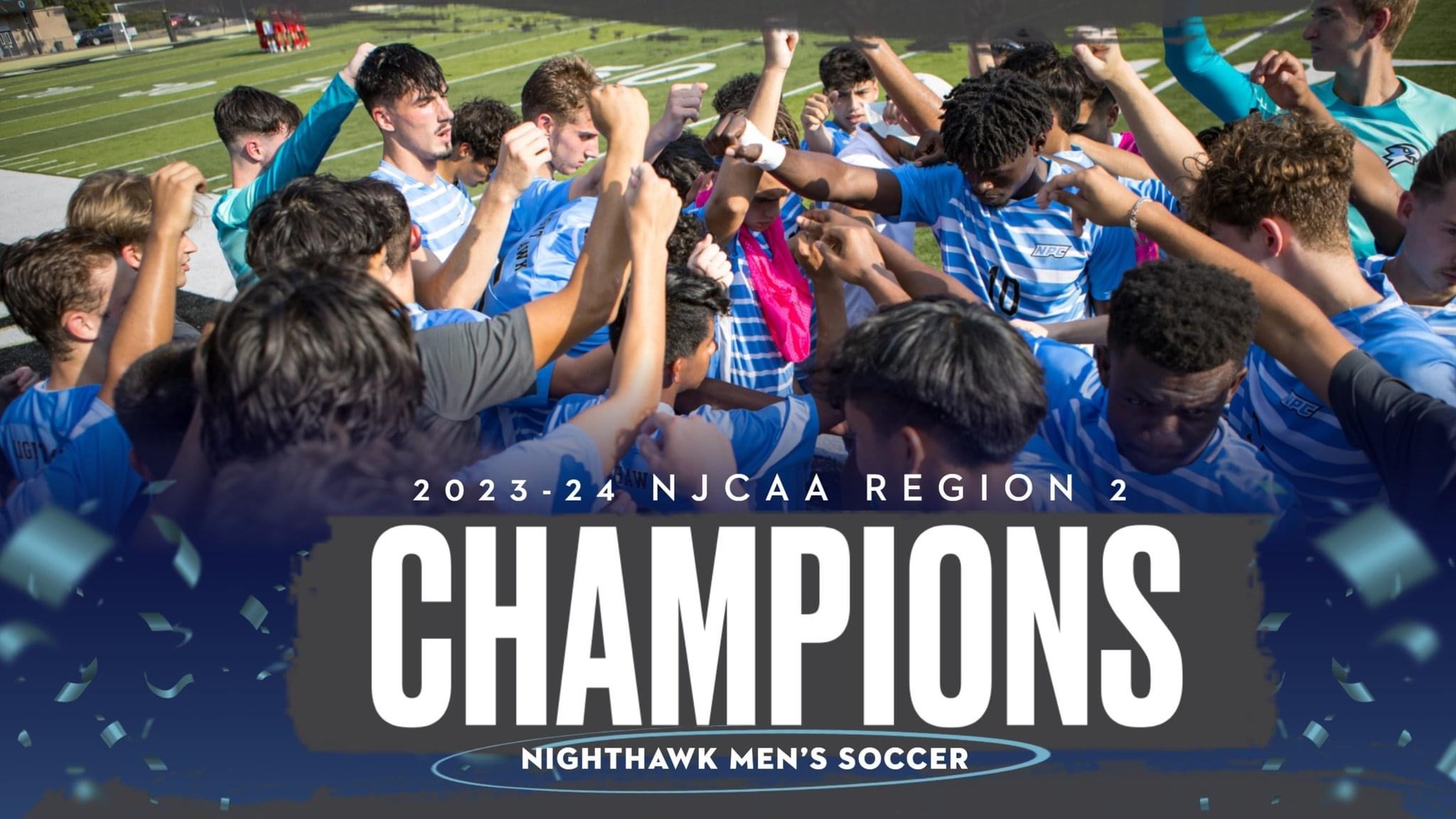 2023 Region 2 DII Men's Soccer Champions - National Park College