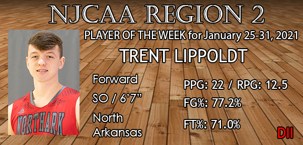 Region 2 Player of the Week for January 25-31, 2021