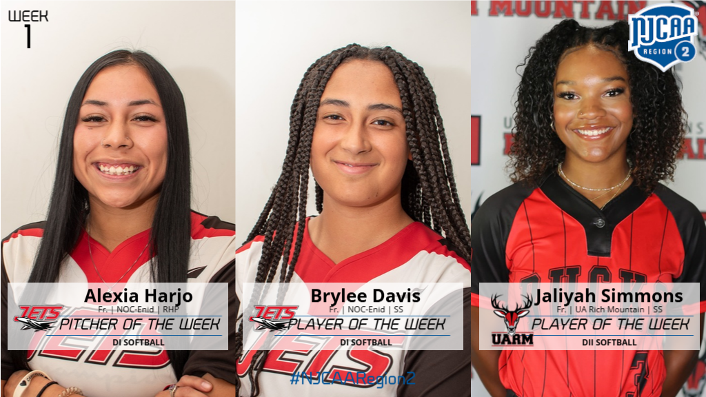 Week 1 - Softball Players of the Week