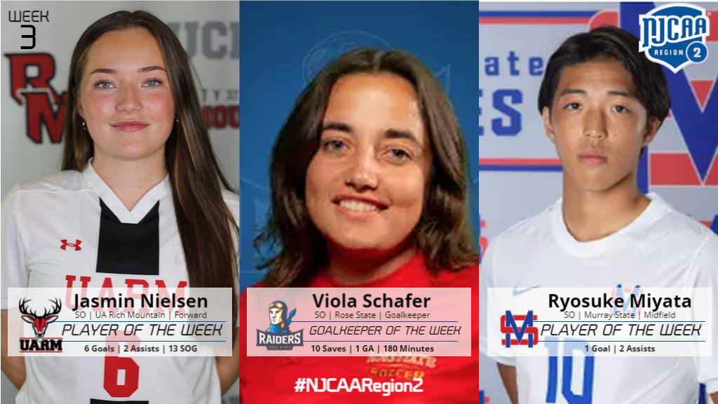 Week 3 Soccer Players of the Week