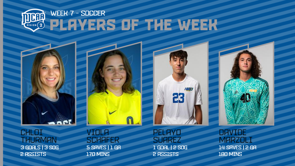 Week 7 - Soccer Players of the Week